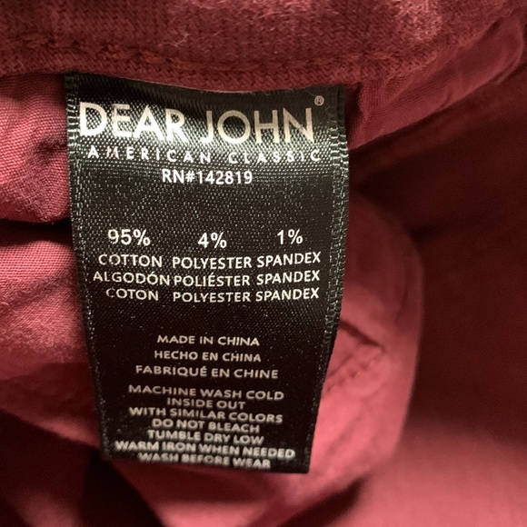 Dear John Denim Vivian Super Flair in Rust - Picture 10 of 12